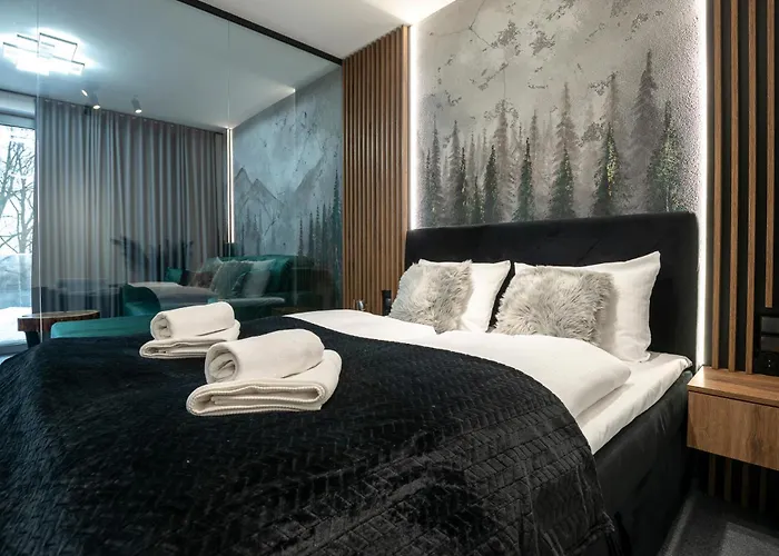 Sosnowa Prowincja W Szklarskiej Porebie. Gorski Z Jacuzzi I Sauna. Apartmán Sklářská Poruba