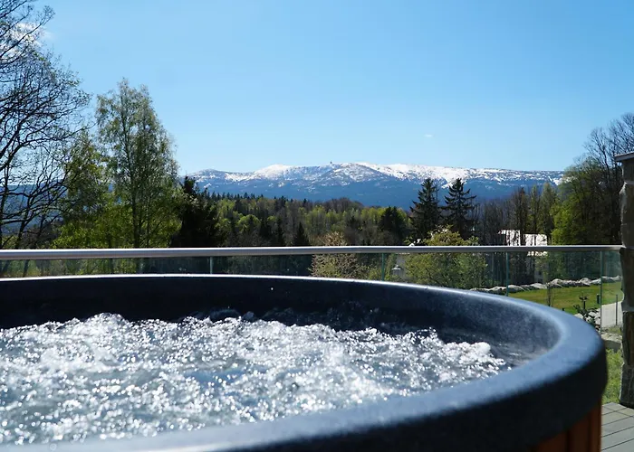 Apartmán Sosnowa Prowincja W Szklarskiej Porebie. Gorski Z Jacuzzi I Sauna. Sklářská Poruba